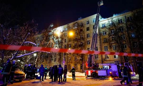 Восстановление после пожара на улице Черняховского в Москве