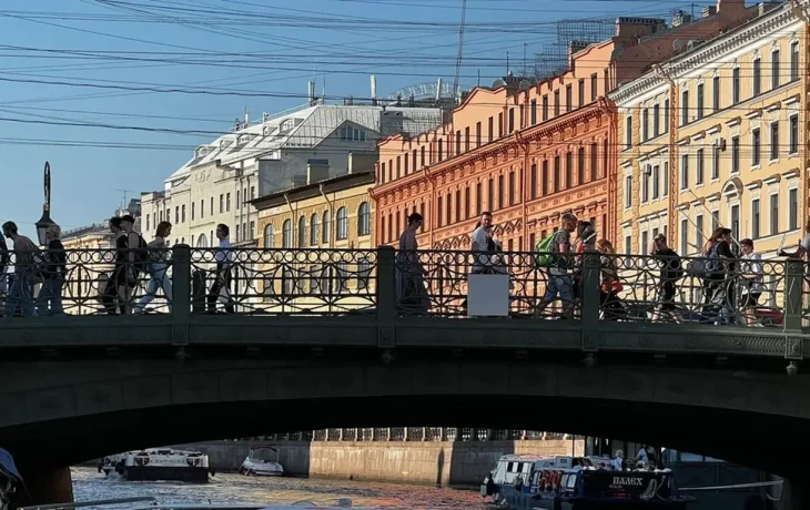 Санкт-Петербург возглавил рейтинг туристических направлений России на июнь 2025