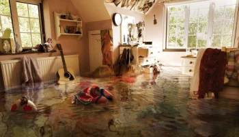 Бытовые заливы - главная причина страховых обращений россиян летом 2024