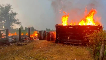 В России зафиксирован рост числа пожаров в частном секторе из-за ударов молний
